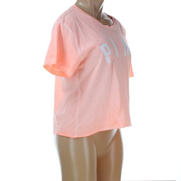 CROP Top Tee Shirt by Pink Victoria's Secret NWT - Picture 8 of 9